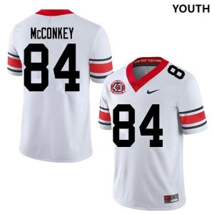 UGA #84 For Kids Ladd McConkey Jersey White 1980 National Champions 40th Anniversary College Football Alternate 789550-695